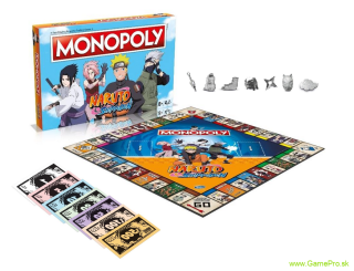 Naruto stolová hra Monopoly (English Version)